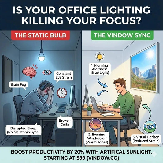 Why Home Office Lighting Makes You Tired